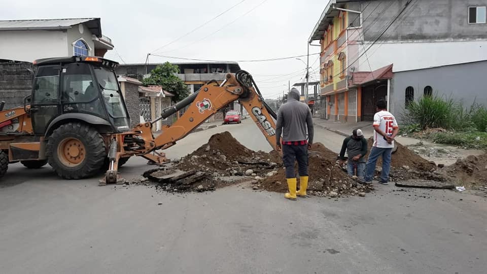 CONTINÚAN TRABAJOS EN LA RED DE AGUA DE LA JUDITH PERTENECIENTE A LA PARROQUIA SAN CRISTÓBAL.