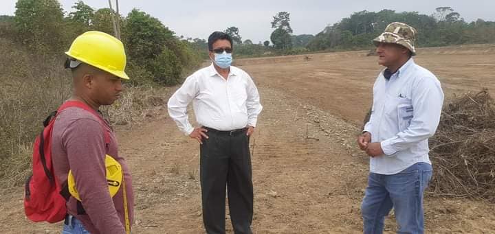 SUPERVISIÓN DE TRABAJOS DE TOPOGRAFÍA EN DONDE SE CONSTRUIRÁ LA PLANTA DE TRATAMIENTO DE AGUAS RESIDUALES.