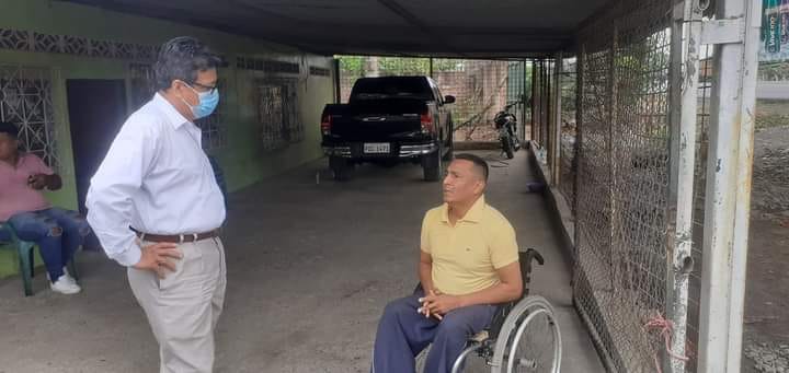 DIÁLOGO CON EL PRESIDENTE DEL SECTOR FAITA, SEÑOR JAVIER ASPIAZU SOBRE TRABAJOS QUE SE REALIZARAN HOY.