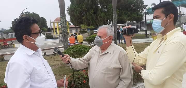 EL INGENIERO NARCISO YONFÁ FUE ENTREVISTADO POR EL PERIODISTA RAÚL ARCOS FLOR.