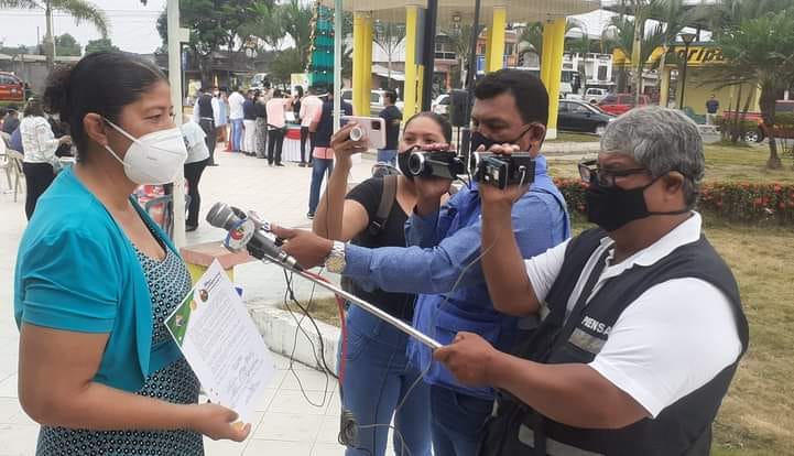 LA CONCEJAL RURAL MARISOL AYALA FUE ENTREVISTADA QUIEN ES MIEMBRO DEL DIRECTORIO DEL EPMAPAQ.