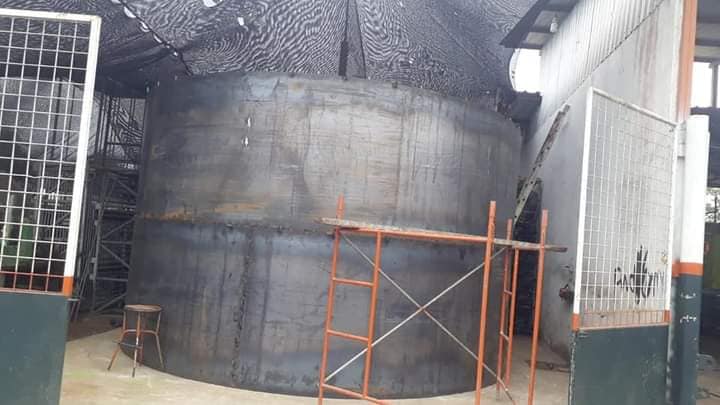 TRABAJOS DE CONSTRUCCIÓN DE LA MINI PLANTA DE TRATAMIENTO AGUA PARA LA PARROQUIA LA ESPERANZA AVANZA DE ACUERDO A LO PLANIFICADO.