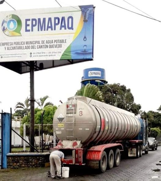 LLEGÓ SULFATO DE ALUMINIO A GRANEL TIPO B  INSUMO IMPORTANTE PARA POTABILIZACIÓN DE AGUAS PROVENIENTES DEL RÍO CALOPE.