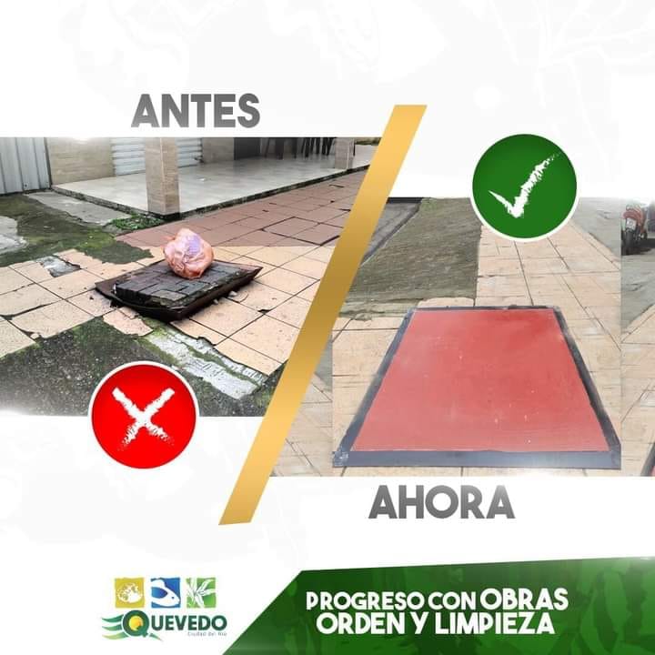 SE ESTÁ COLOCANDO TÉCNICAMENTE LAS TAPAS DE ALCANTARILLAS Y SUMIDEROS QUE HAN SIDO SUSTRAÍDAS POR PERSONAS QUE NO AMAN LA CIUDAD.