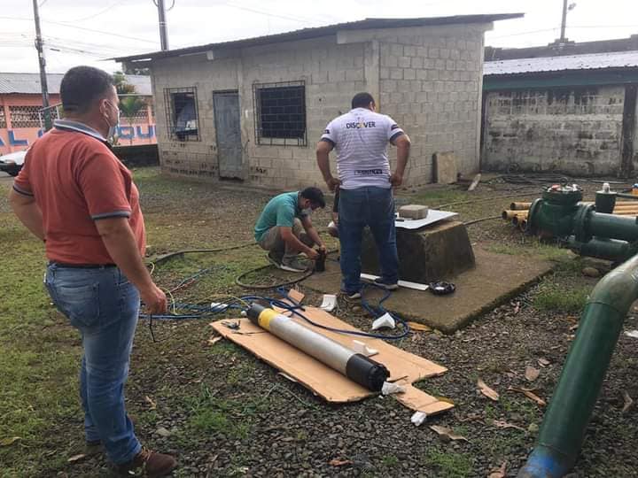 LLEGÓ EL NUEVO EQUIPO DE BOMBEO PARA LA 7 DE OCTUBRE.