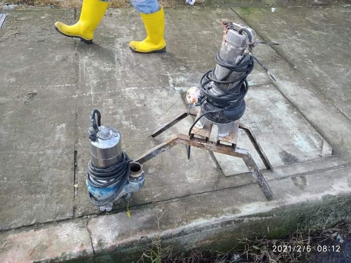 SE REALIZÓ EL MANTENIMIENTO DEL EQUIPO DE BOMBEO DE LA PTAR. EN LA PARROQUIA VIVA ALFARO.