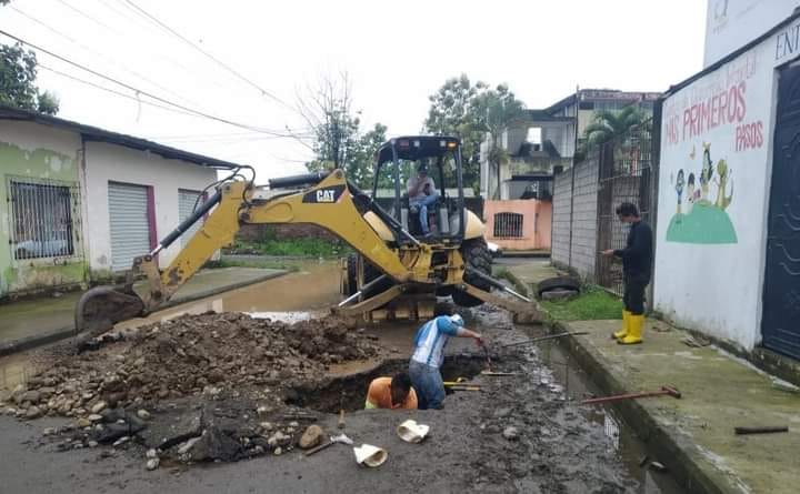 CAMBIO DE TIRANTE DE ALCANTARILLADO SANITARIO EN EL SECTOR JUAN DE DIOS ZÁRATE DE LA PARROQUIA 24 DE MAYO.