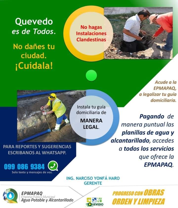 INSTALA TU GUÍA DE AGUA POTABLE DE MANERA LEGAL