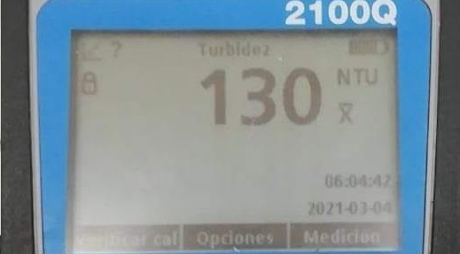 EL SERVICIO DEL AGUA SE DESARROLLA CON NORMALIDAD A PESAR DEL FUERTE TEMPORAL EN LA ZONA DE CAPTACIÓN.