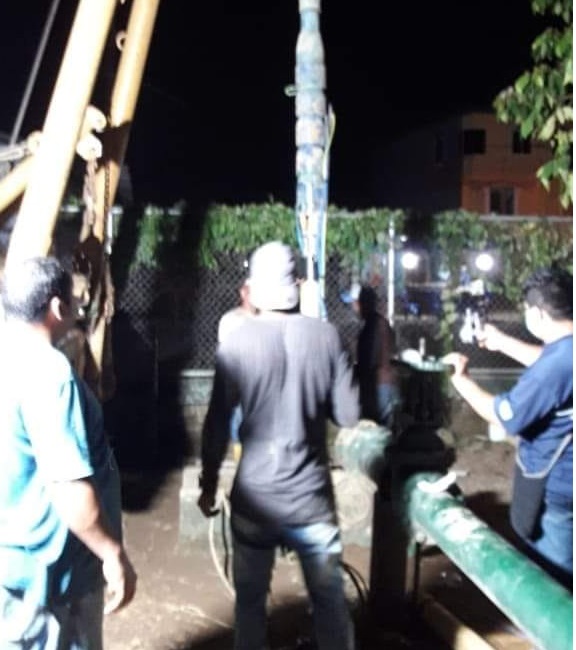 CULMINAN TRABAJOS DE MANTENIMIENTO EN LA ESTACIÓN DE BOMBEO DE LA BALDRAMINA ALTA.