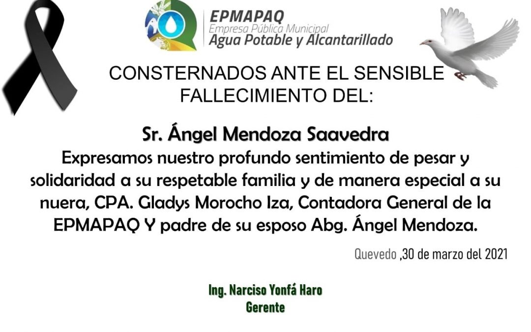 NOTA DE PESAR