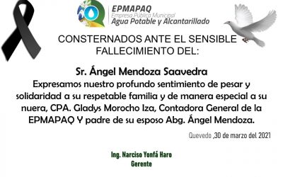 NOTA DE PESAR