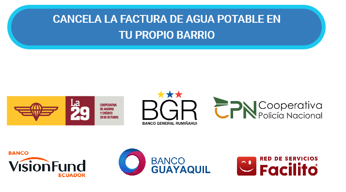 PUNTOS DE PAGOS A TRAVES DE LA RED DE SERVIVIOS FACILITO.