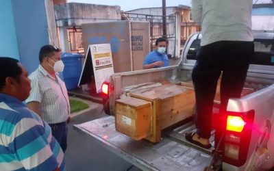 LLEGA NUEVO EQUIPO DE BOMBEO PARA LA ESTACIÓN DE BOMBEO DEL POZO PROFUNDO DE LA 20 DE FEBRERO.