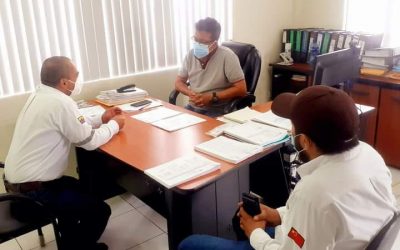 RECIBIMIENTO DE COMITIVA TÉCNICA DE SUMEC.