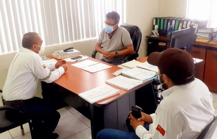RECIBIMIENTO DE COMITIVA TÉCNICA DE SUMEC.