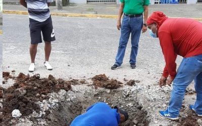 EXTENSIÓN DE REDES DE AGUA POTABLE EN EL SECTOR GALO PLAZA DE LA PARROQUIA 24 DE MAYO.