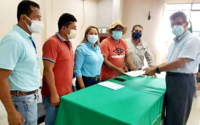 ENTREGA DE TÉRMINOS DE REFERENCIA PARA PROYECTO DE ALCANTARILLADO SANITARIO EN LA PARROQUIA DE SAN CARLOS.