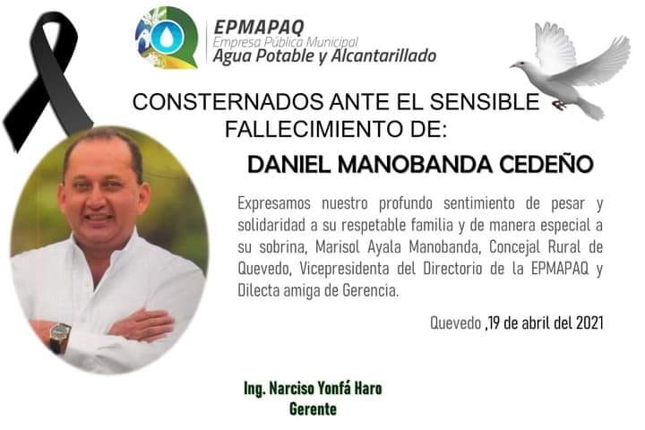 NOTA DE CONDOLENCIA.