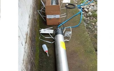 INSTALACIÓN DE NUEVO EQUIPO DE BOMBEO EN LA ESTACIÓN DE BOMBEO DE AGRILSA.