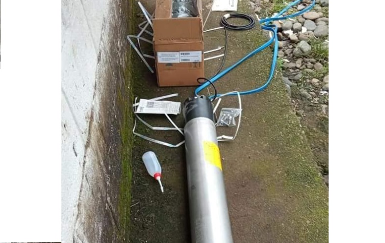 INSTALACIÓN DE NUEVO EQUIPO DE BOMBEO EN LA ESTACIÓN DE BOMBEO DE AGRILSA.