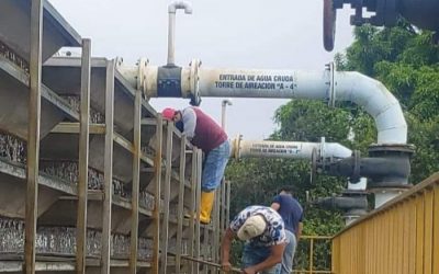 MANTENIMIENTO CONSTANTE DE LA PLANTA DE TRATAMIENTO DE AGUA POTABLE DE QUEVEDO.