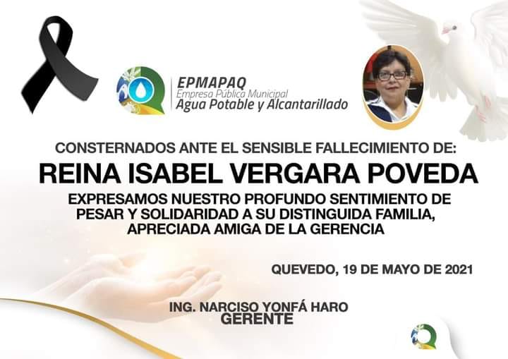 NOTA DE CONDOLENCIA