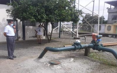 SUPERVISANDO EL FUNCIONAMIENTO DE LA ESTACIÓN DE BOMBEO 2 DE SAN CARLOS