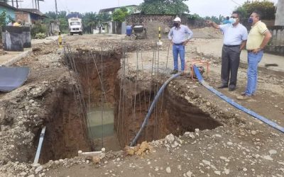 SUPERVISIÓN DE OBRAS EN EJECUCIÓN DE ALCANTARILLADO PLUVIAL Y EXTENSIÓN DE REDES EN SAN CARLOS.