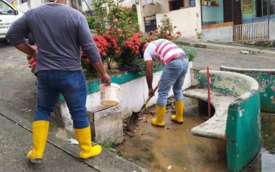 REPARACIÓN DE FUGA EN LA GALO PLAZA.