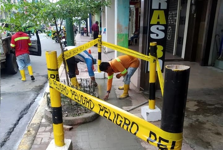 MANTENIMIENTO DE COLECTOR TERCIARIO EN LAS CALLES DÉCIMA TERCERA Y BOLÍVAR.