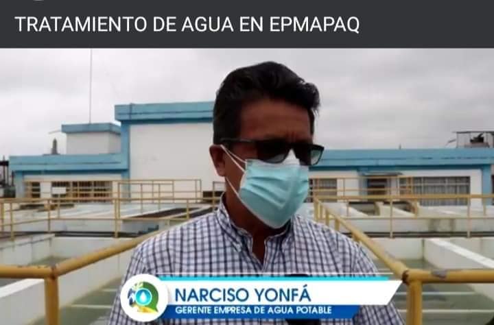 LA EPMAPAQ DESINFECTA Y POTABILIZA EL AGUA QUE LLEGA A QUEVEDO.