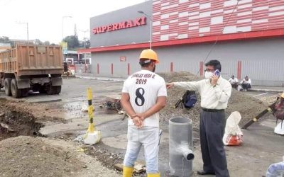 SUPERVISANDO INSTALACIONES NUEVAS DE TUBERÍAS