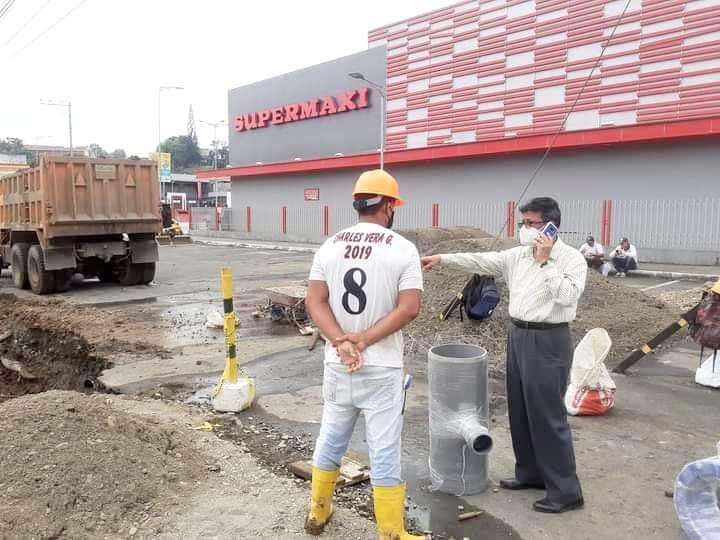 SUPERVISANDO INSTALACIONES NUEVAS DE TUBERÍAS