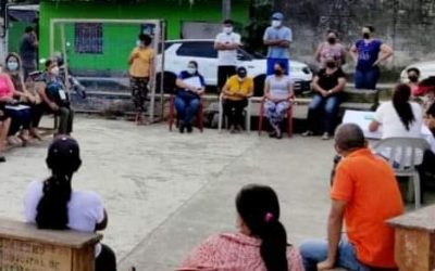 SE REALIZÓ MESA DE DIÁLOGO EN LA FABELA