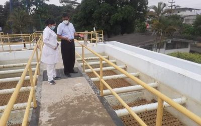 SUPERVISANDO CALIDAD DEL AGUA POTABLE.