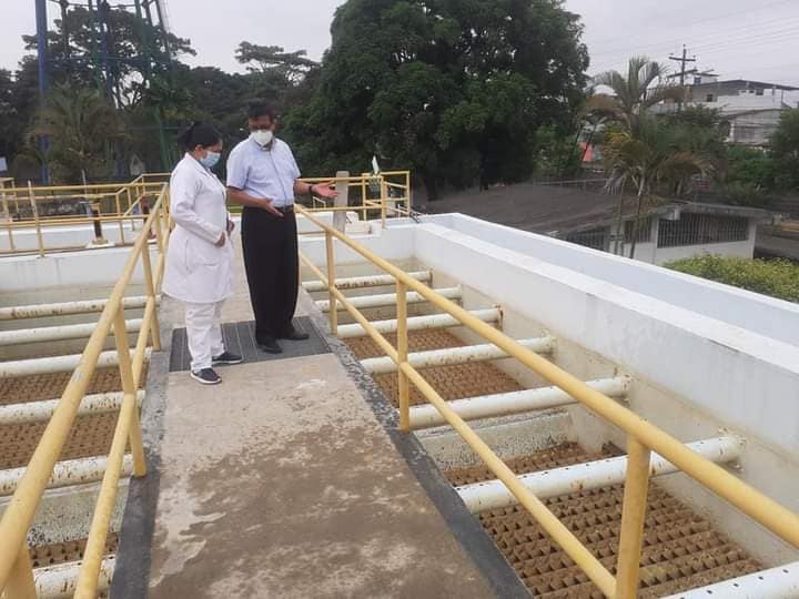 SUPERVISANDO CALIDAD DEL AGUA POTABLE.