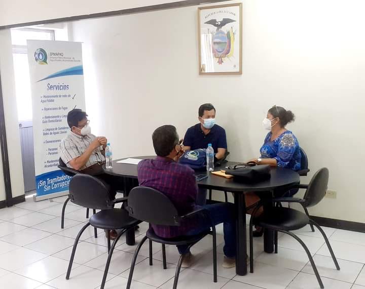 REUNIÓN DE TRABAJO EN LA EPMAPAQ