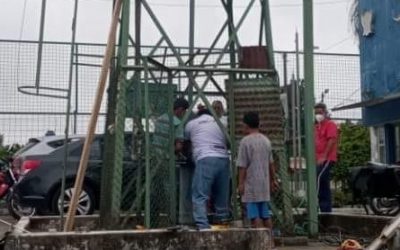 REPARACIÓN DE BOMBA EN EL SECTOR VIRGINIA DE LA PARROQUIA EL GUAYACÁN.