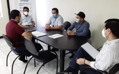 REUNIÓN DE TRABAJO CON TÉCNICOS DEL REGISTRO DE LA PROPIEDAD.