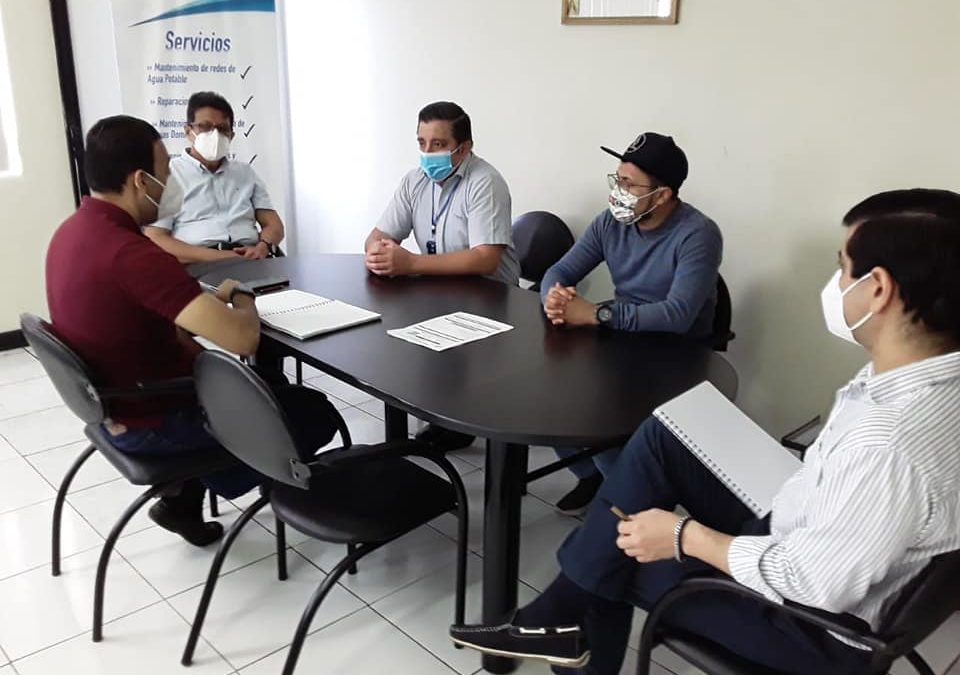 REUNIÓN DE TRABAJO CON TÉCNICOS DEL REGISTRO DE LA PROPIEDAD.