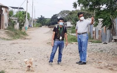 SOCIALIZACIÓN DE EXTENSIÓN DE REDES DE AGUA POTABLE EN EL SECTOR ISLA DEL RÍO.