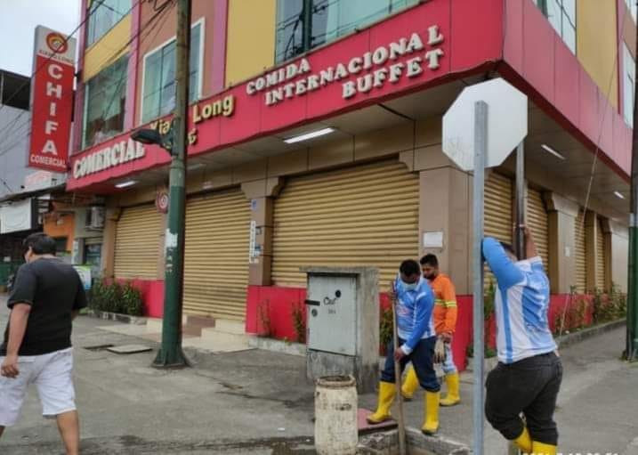 CONTINUAMOS CON LA CAMPAÑA DE LIMPIEZA DE ALCANTARILLADO SANITARIO Y PLUVIAL.