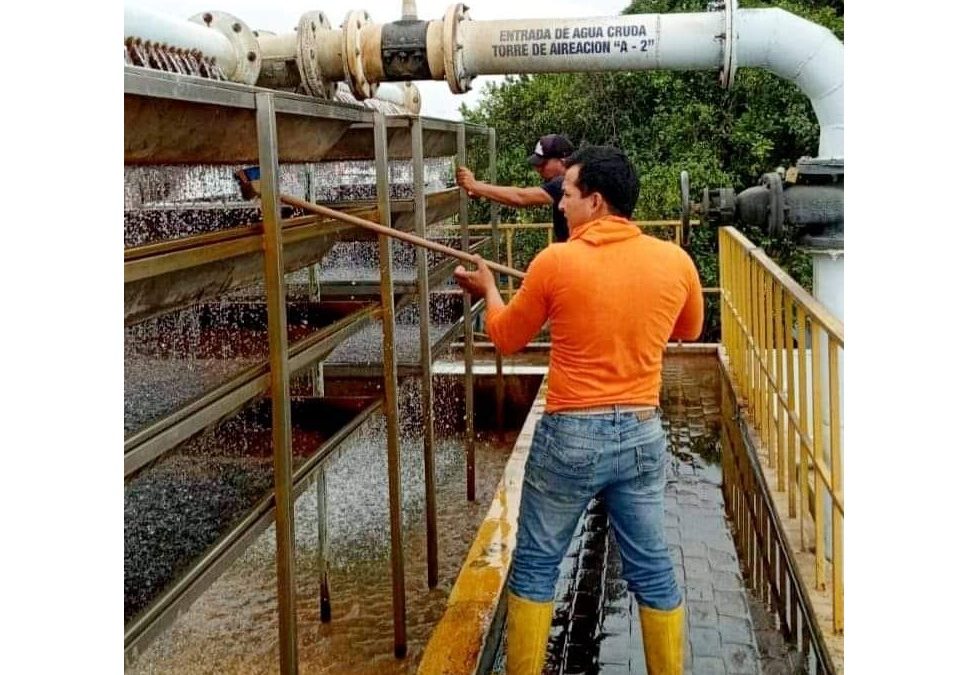 MANTENIMIENTO INTEGRAL EN LA PLANTA DE TRATAMIENTO DE AGUA DE QUEVEDO.