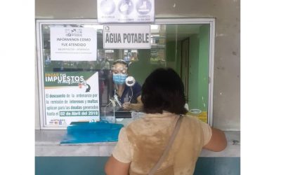 VENTANILLA DEL MUNICIPIO DEL CENTRO HABILITADA PARA PAGO TARIFARIO MENSUAL DE AGUA POTABLE Y CERTIFICADOS DE NO ADEUDAR.
