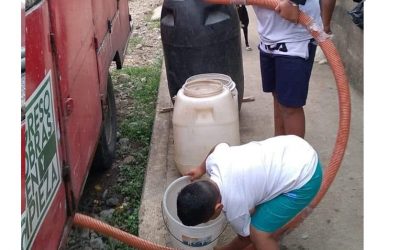 SE CONTINÚA ENTREGANDO AGUA EN LA FABELA Y BALDRAMINA MIENTRAS DURE TRABAJOS DE MANTENIMIENTO.