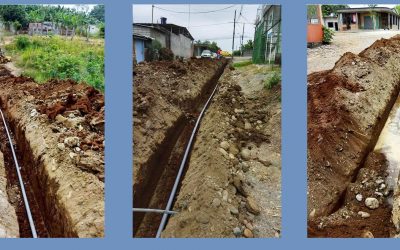 LA EPMAPAQ REALIZA EXTENSIÓN DE REDES DE AGUA POTABLE EN LA CIUDAD DEL NORTE.