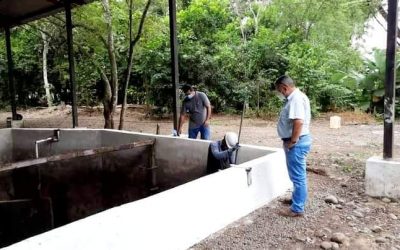 CONTINÚAN TRABAJOS DE DESAZOLVE EN LA PTAR DE LA PARROQUIA LA ESPERANZA.