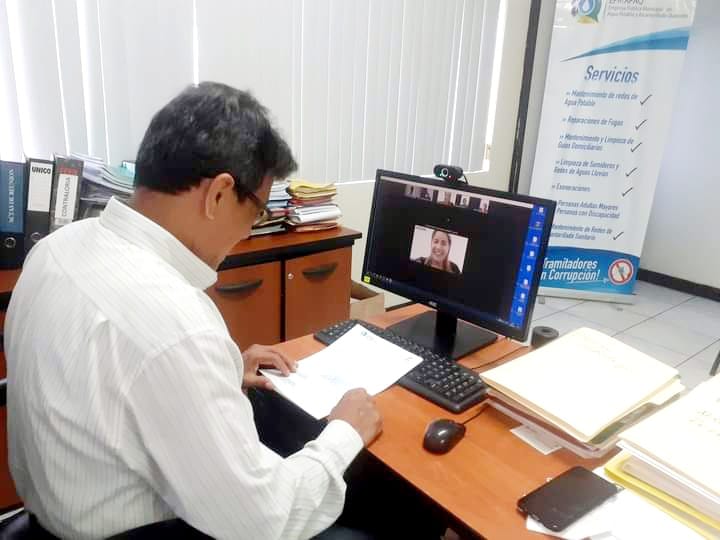 HOY SE REALIZÓ SESIÓN ORDINARIA DE DIRECTORIO DE LA EPMAPAQ VÍA ZOOM.