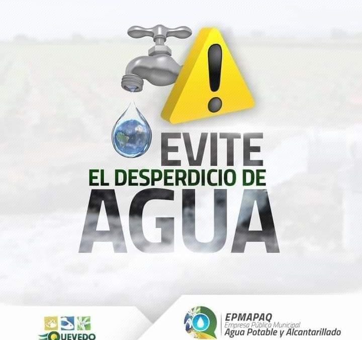 CUIDA EL AGUA.
